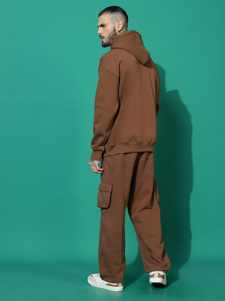 LOGO Printed Oversized Tracksuit