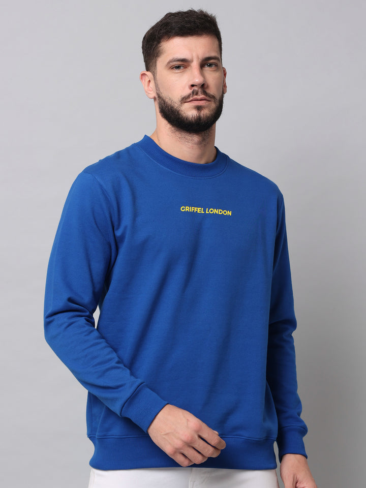 Griffel London Print Regular Fit Sweatshirt