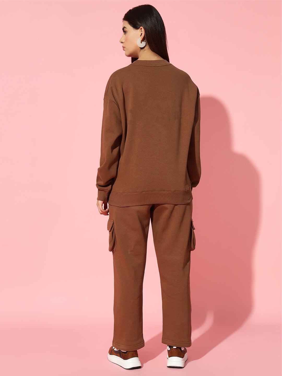 FLAMECORE GRIFFEL CLUB cotton fleece oversized tracksuit