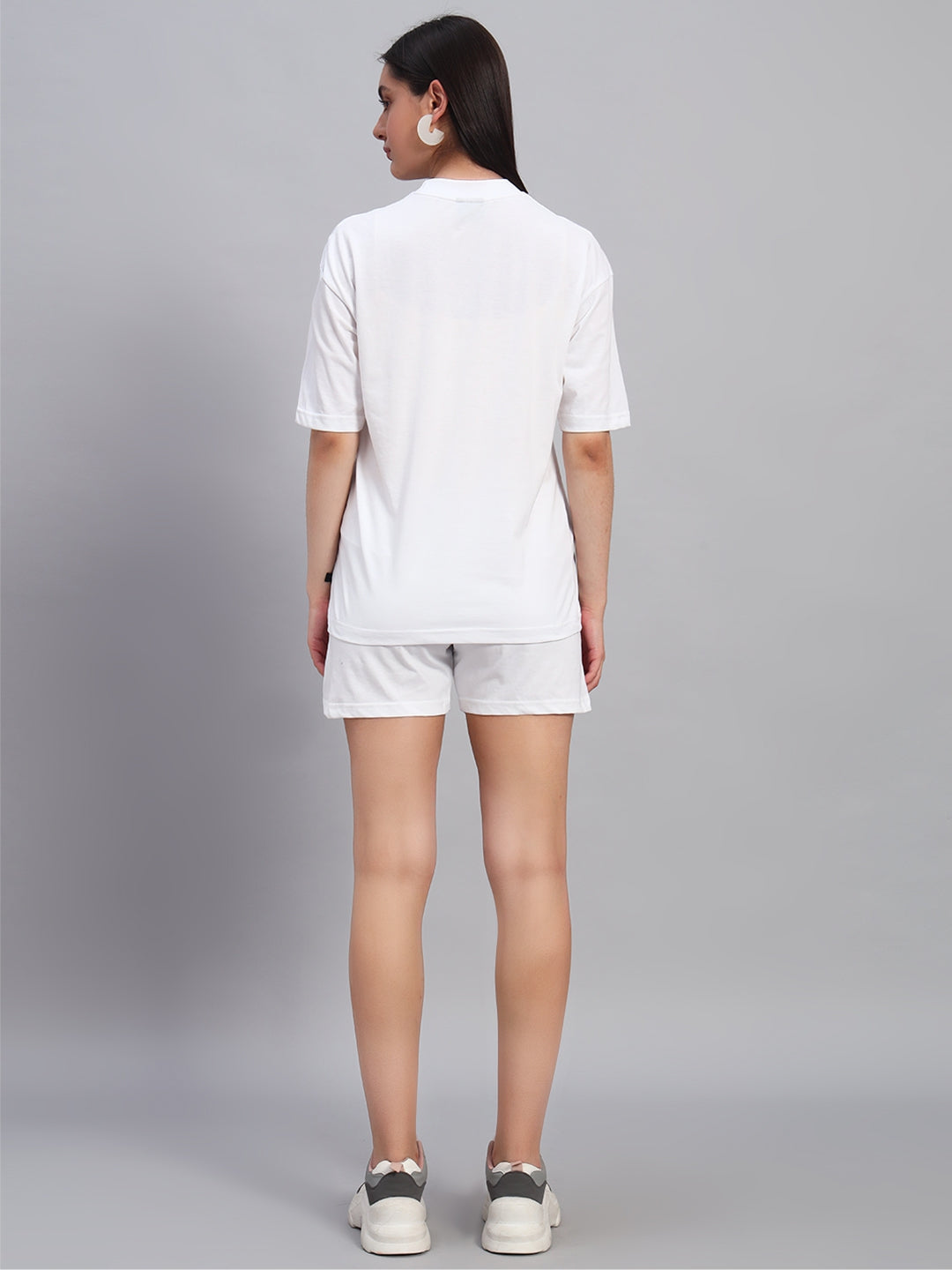 All Over Heart OVERSIZED Cotton T-SHIRT