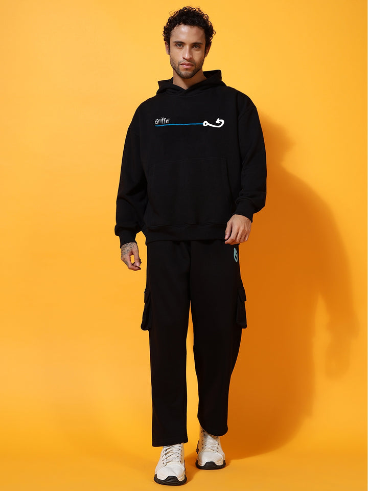 GRIFFEL FISHER GRIFFEL CLUB cotton fleece oversized tracksuit