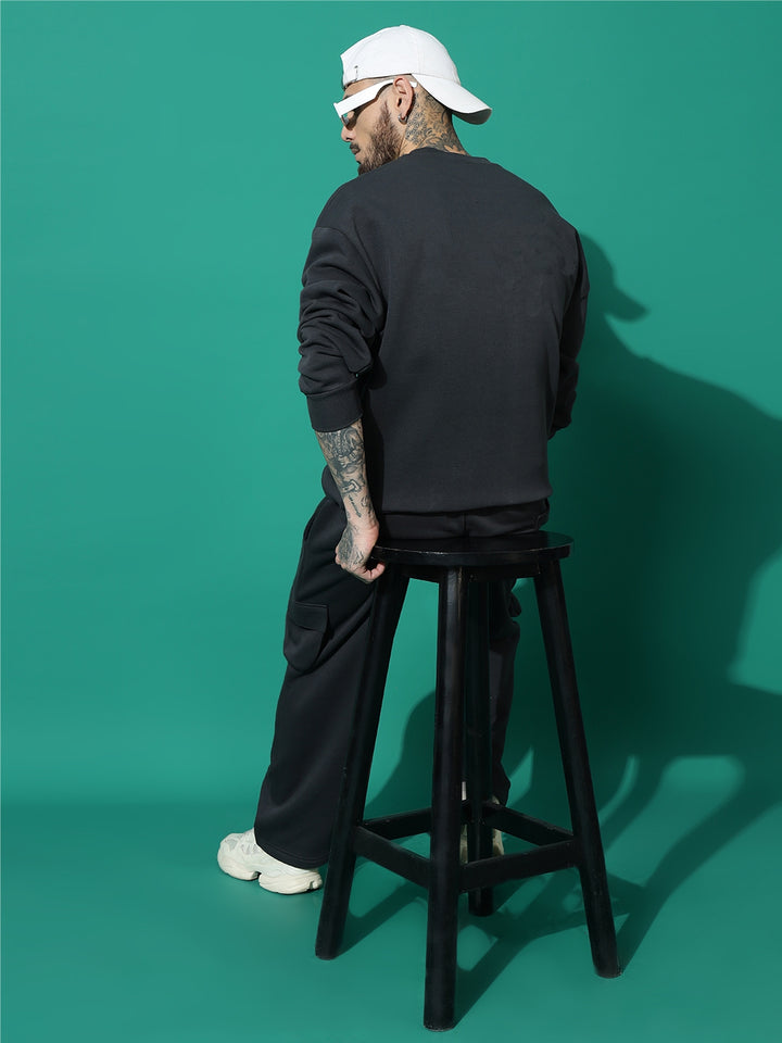 HELLWAVE GRIFFELGRIFFEL CLUB cotton fleece oversized tracksuit