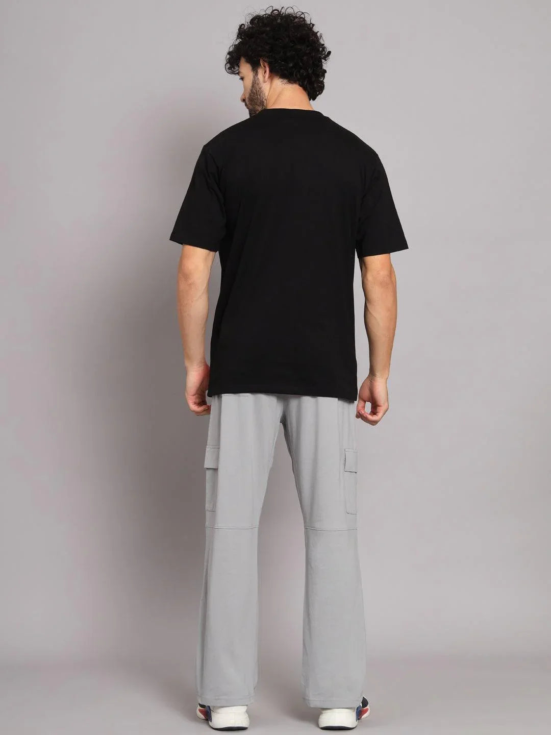 GFL09 Loose fit T-shirt and Bell Bottom Trackpant Set