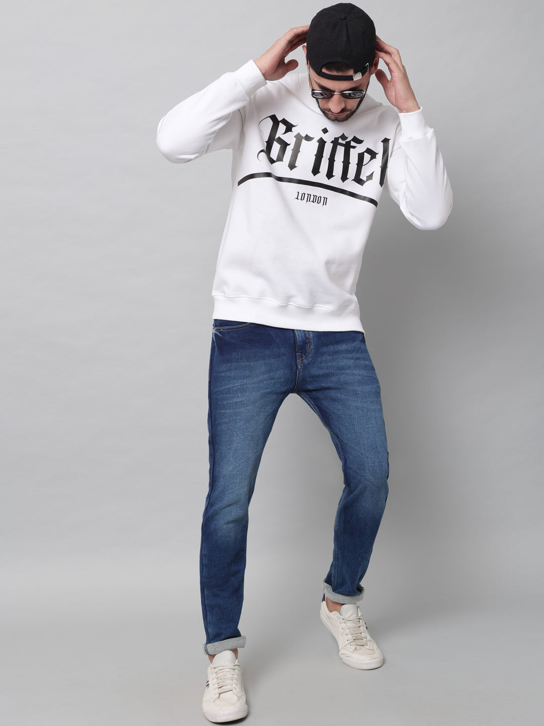 Griffel Print Regular Fit Sweatshirt