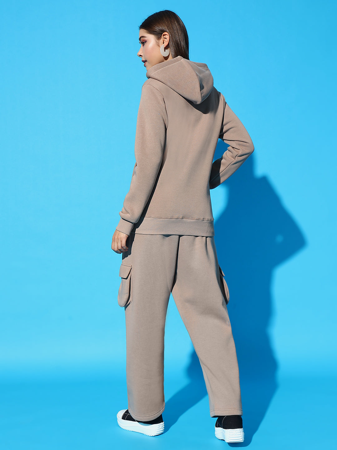 GRIFFEL Oversized Hoodie Neck Tracksuit