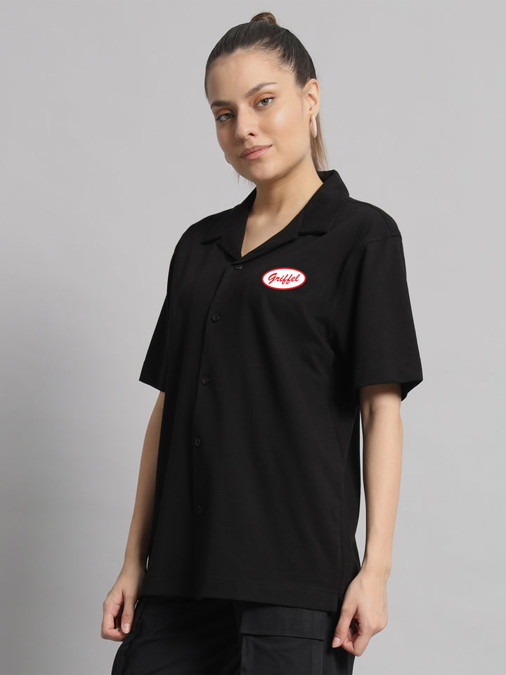 Cafe Cotton Bowling Shirt 🍽️