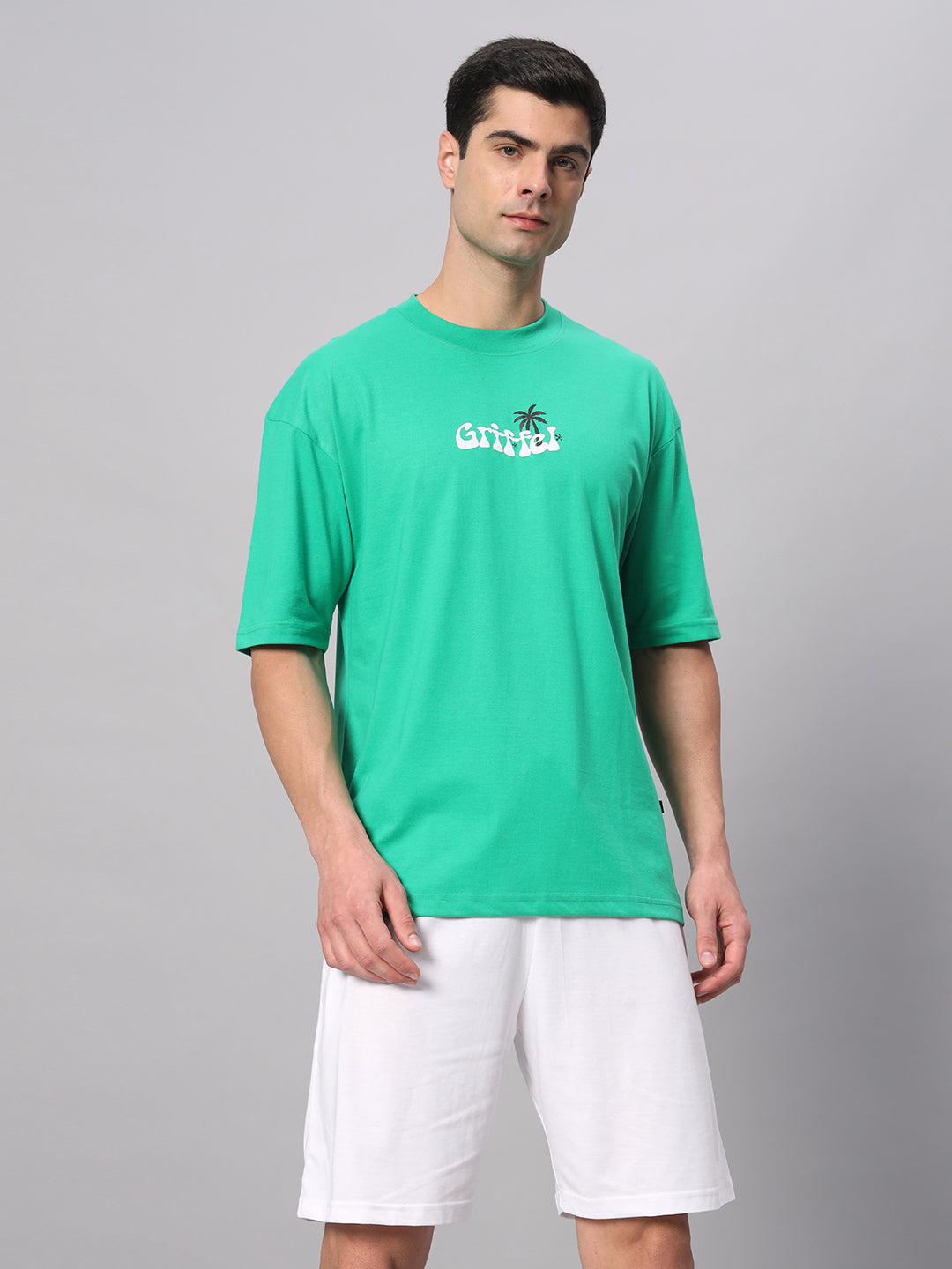 Palms T-shirt and Shorts Set - griffel