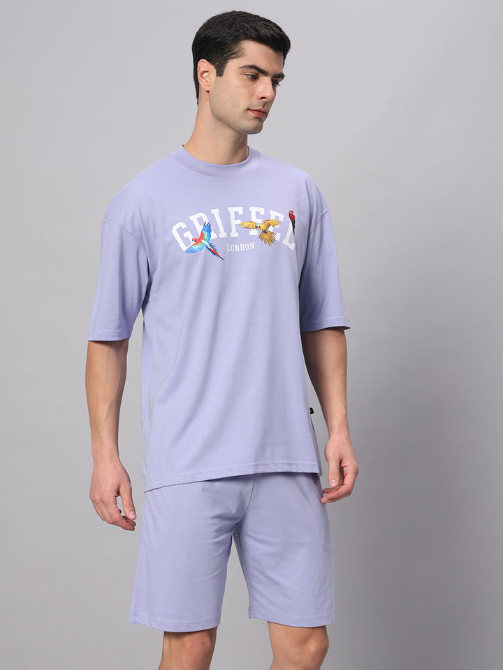 Birds T-shirt and Shorts Set - griffel