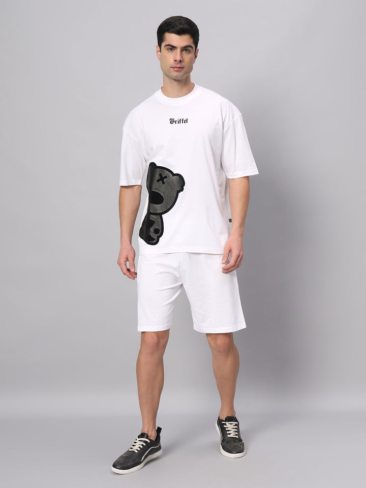 PUFF TEDDY T-shirt and Shorts Set - griffel