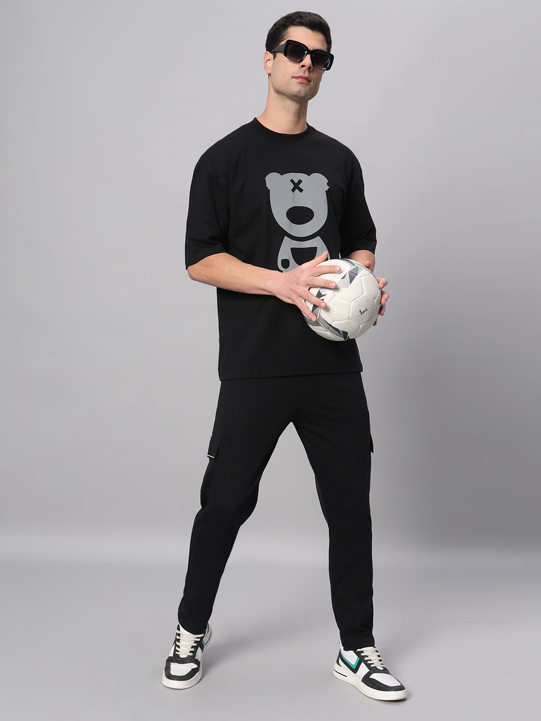 PUFF TEDDY 2.0 T-shirt and Trackpant Set - griffel