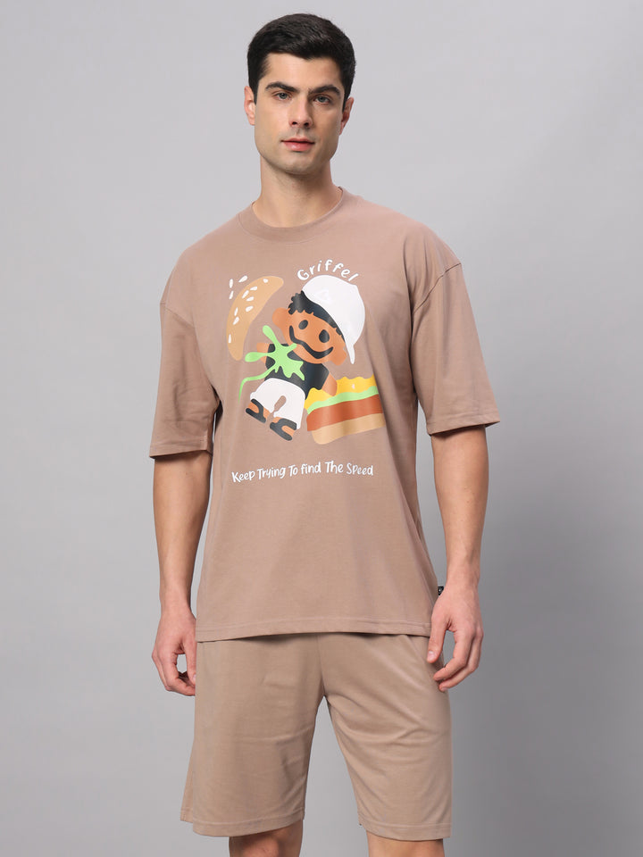 Burger T-shirt and Shorts Set - griffel