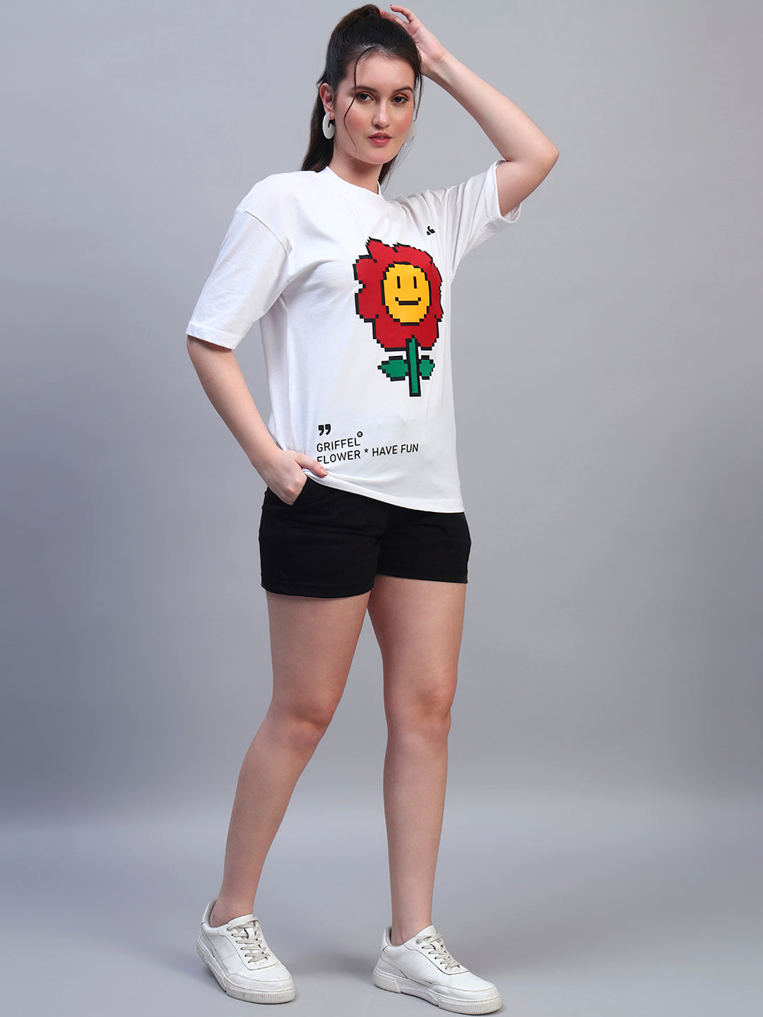 SUNFLOWER OVERSIZED T-SHIRT