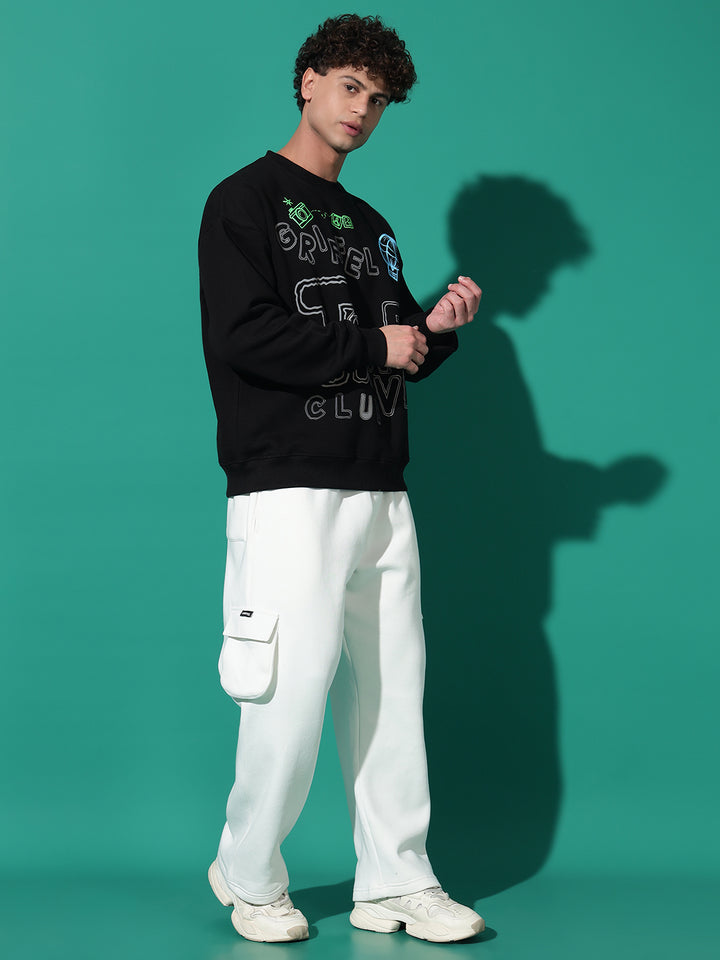 GRIFFEL Men Oversized Tracksuit