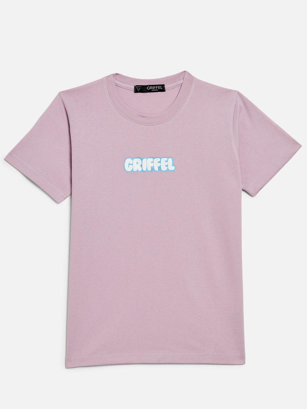 GRIFFEL Boys Kids Light Purplel Co-Ord T-shirt and Short Set - griffel