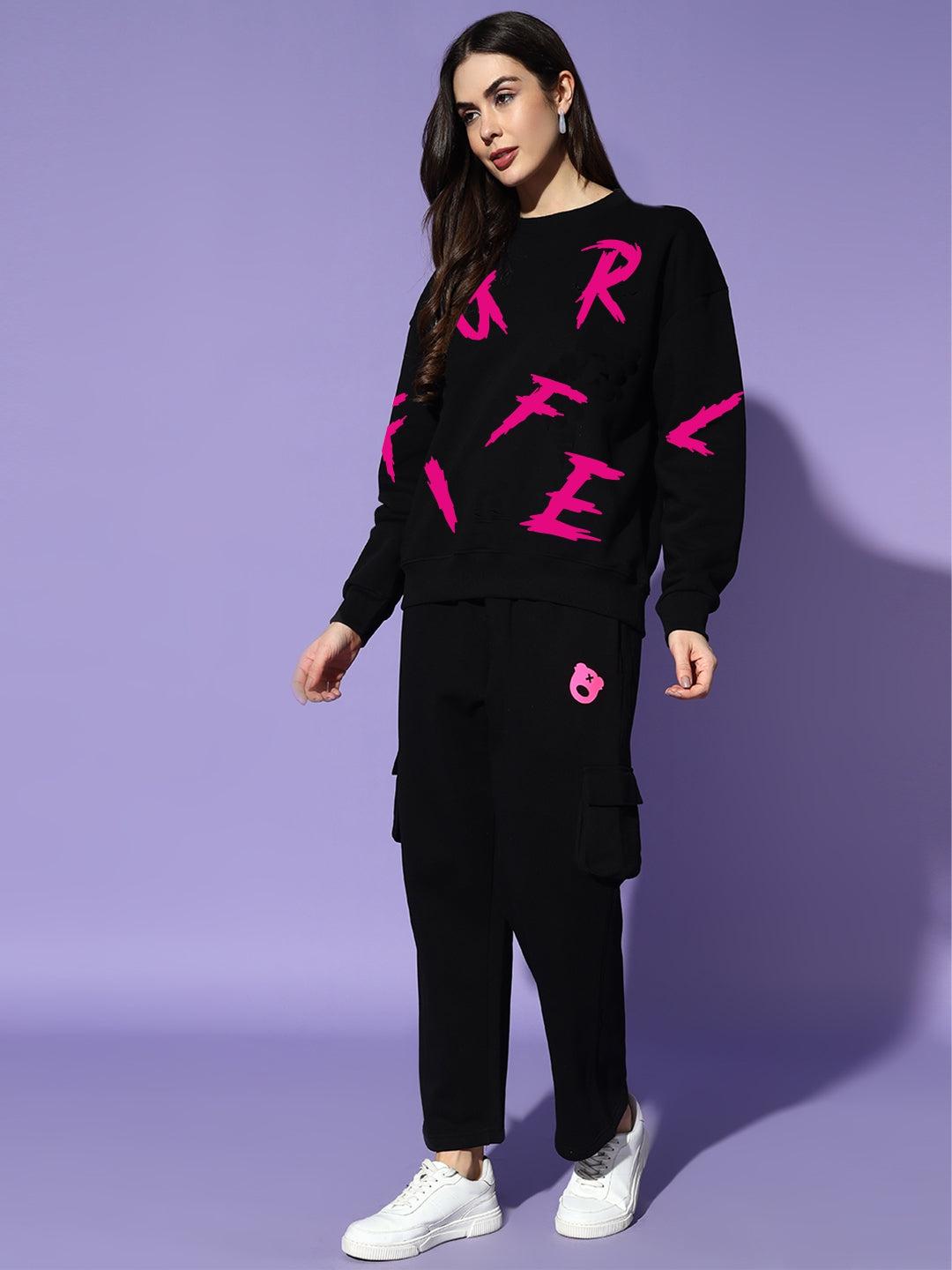 DESIGNER GRIFFELGRIFFEL CLUB cotton fleece oversized tracksuit