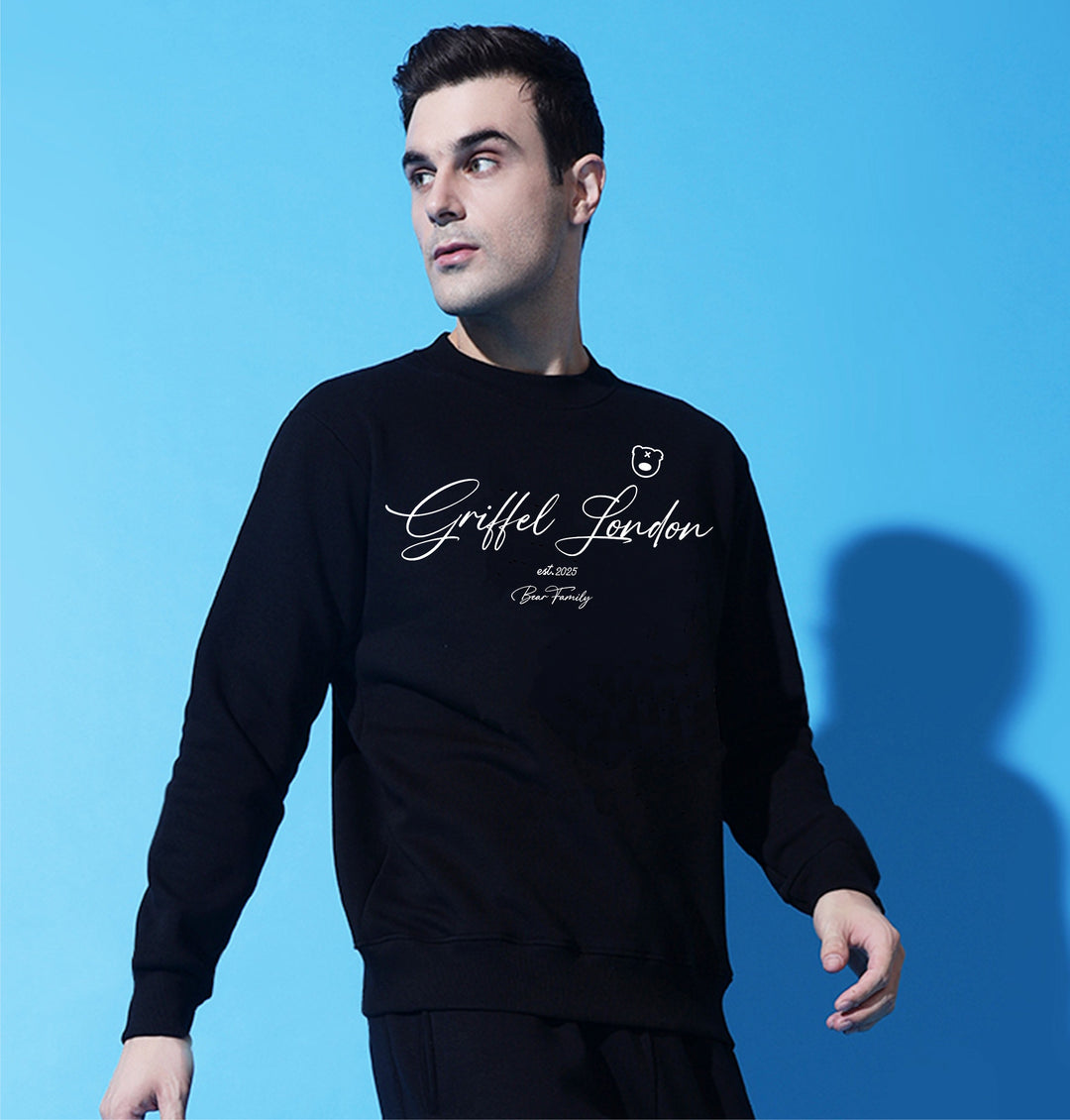 GRIFFEL SIGNATURE GRIFFEL CLUB cotton fleece oversized tracksuit