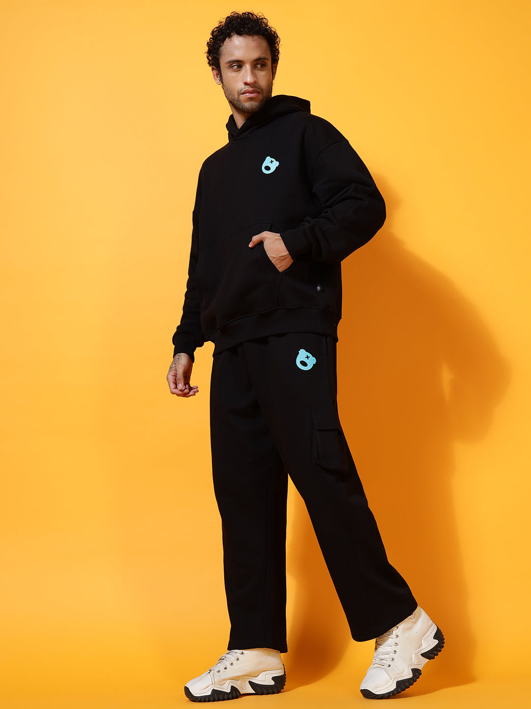 LOGO Printed Oversized Tracksuit