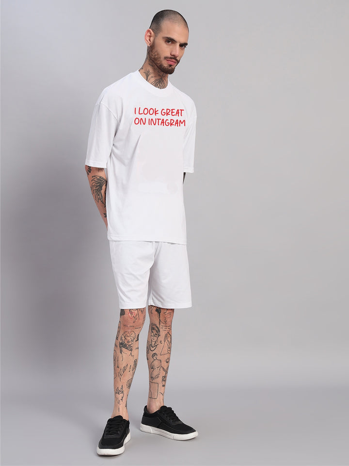 Instagram Oversized Cotton T-shirt 📸