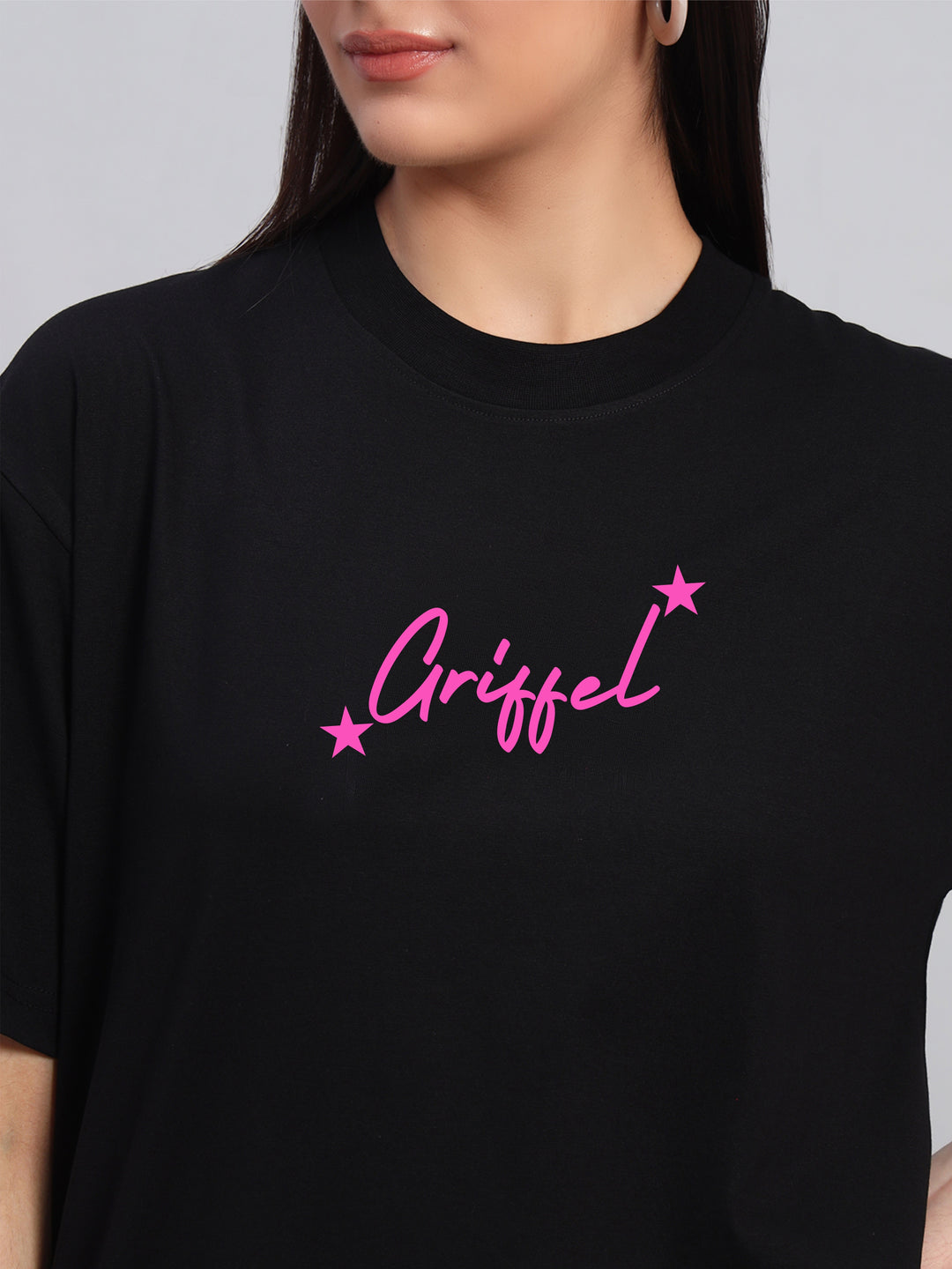 Back Star OVERSIZED Cotton T-SHIRT