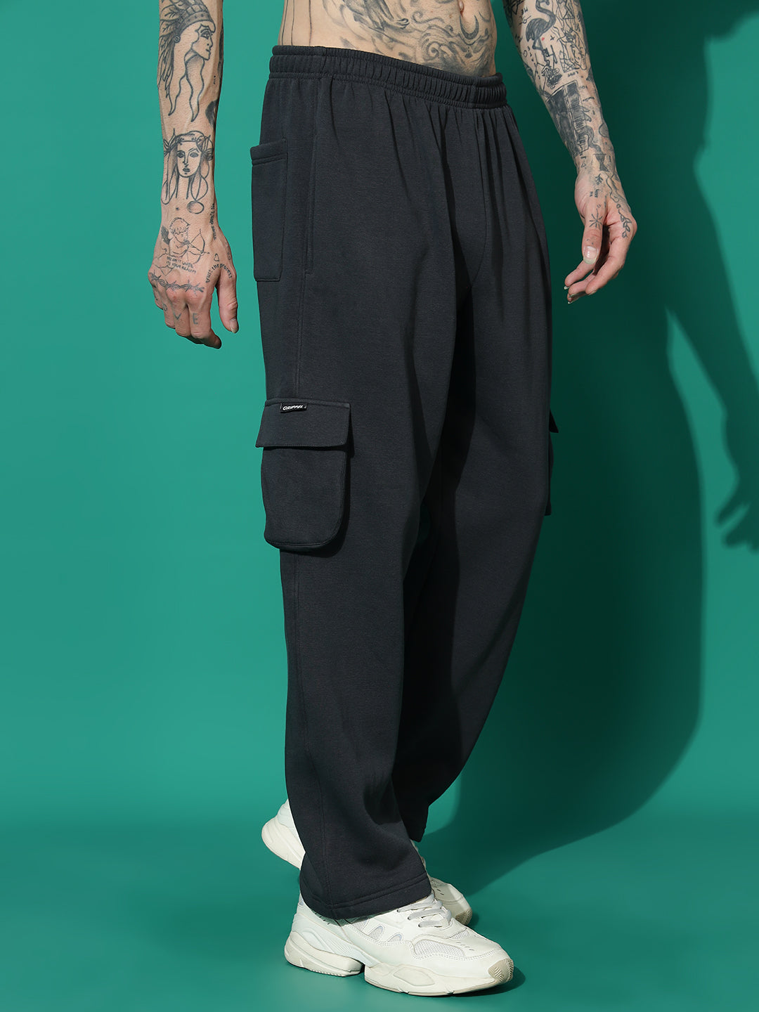 Box Pocket Oversized Trackpants