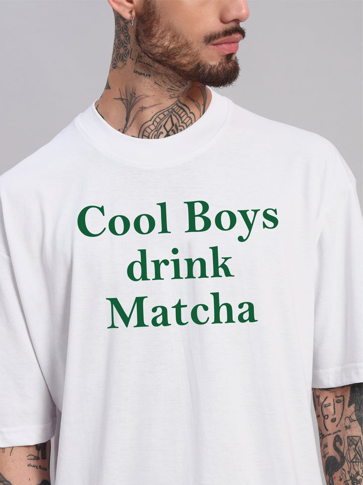 Matcha Oversized Cotton T-shirt 🍵