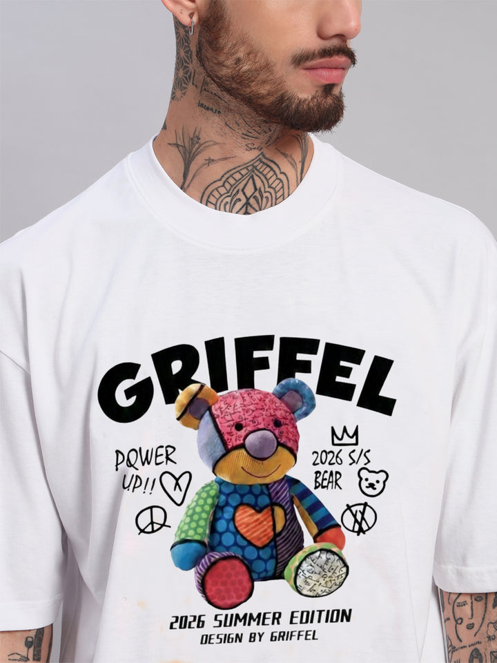 Summer Teddy Oversized Cotton T-shirt
