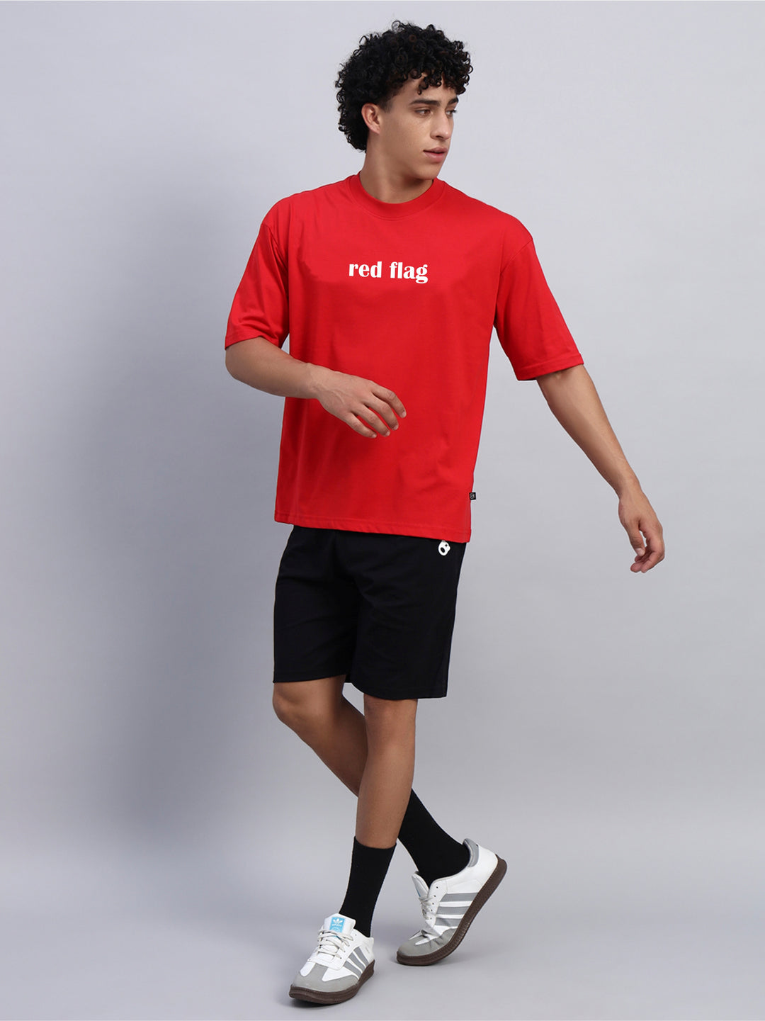Red Flag Oversized Cotton Co-ord set 🚩