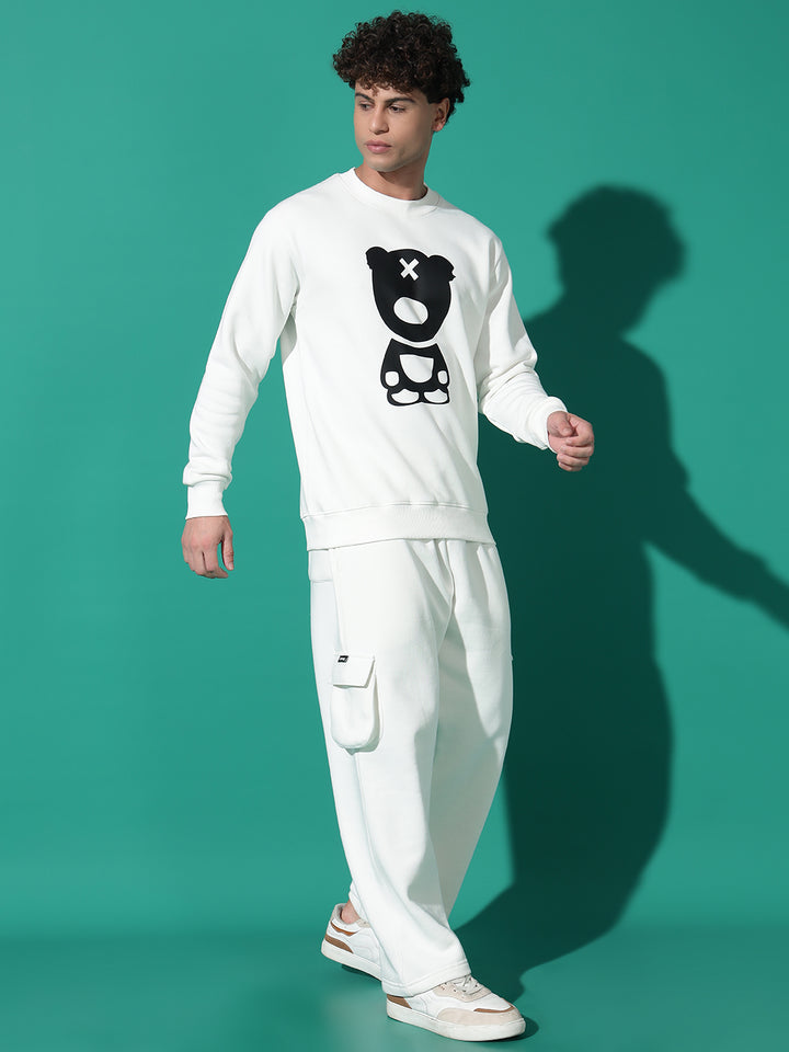 Teddy 2.0 Printed Regular Fit Tracksuit