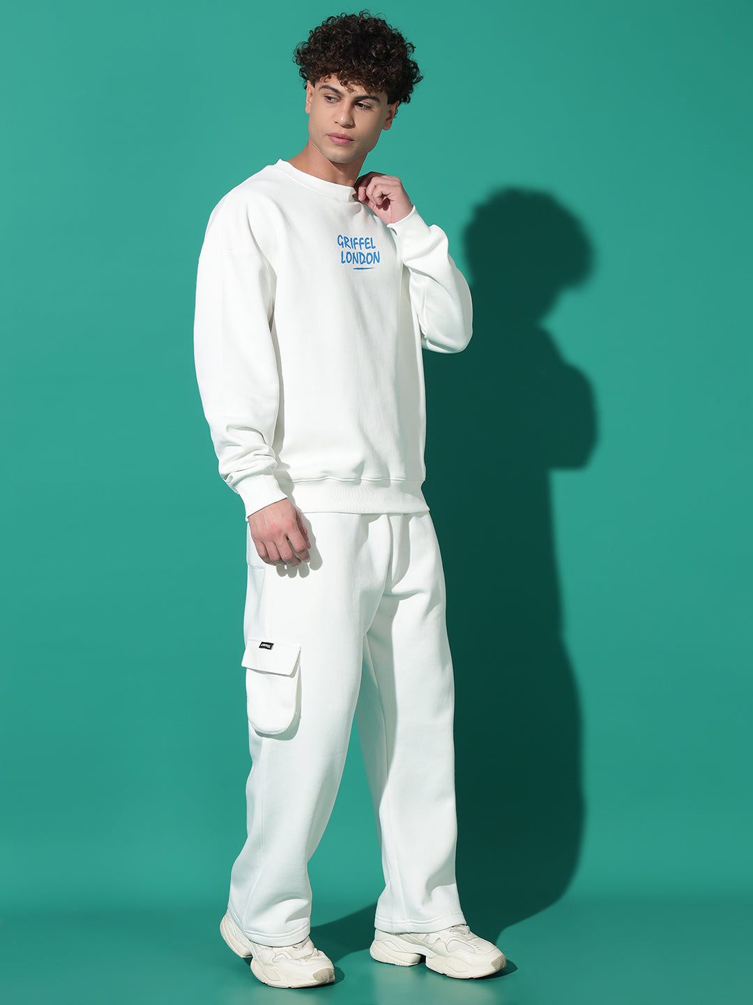 NO TIME FOR ROMANCE Oversized Tracksuit