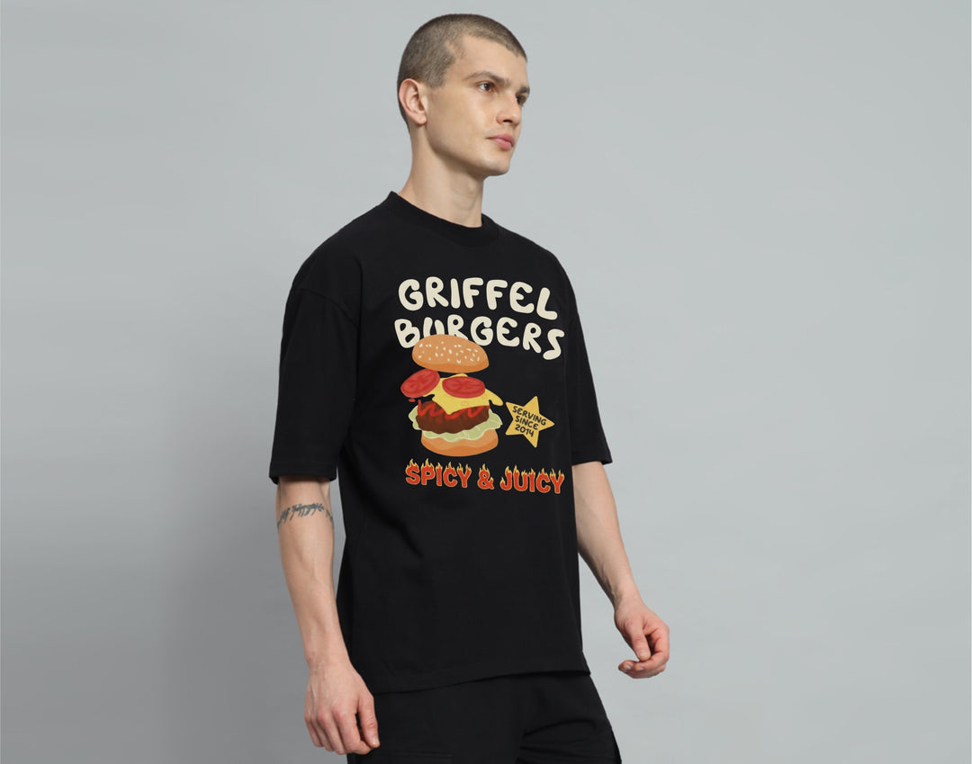 Spicy Burger Oversized Cotton Co-ord set 🍔