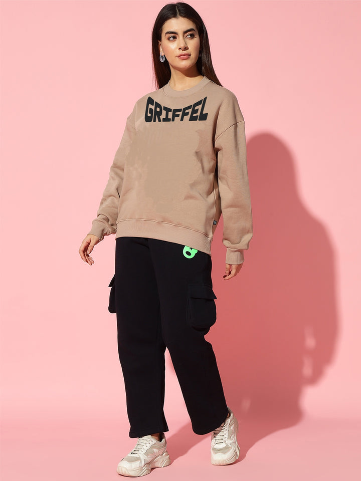 NECK GRIFFEL oversized cotton fleece tracksuit