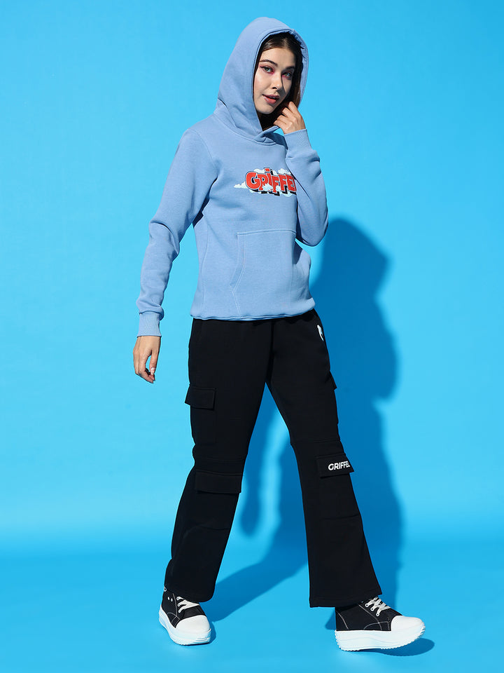 GRIFFEL Oversized Hoodie Neck Tracksuit