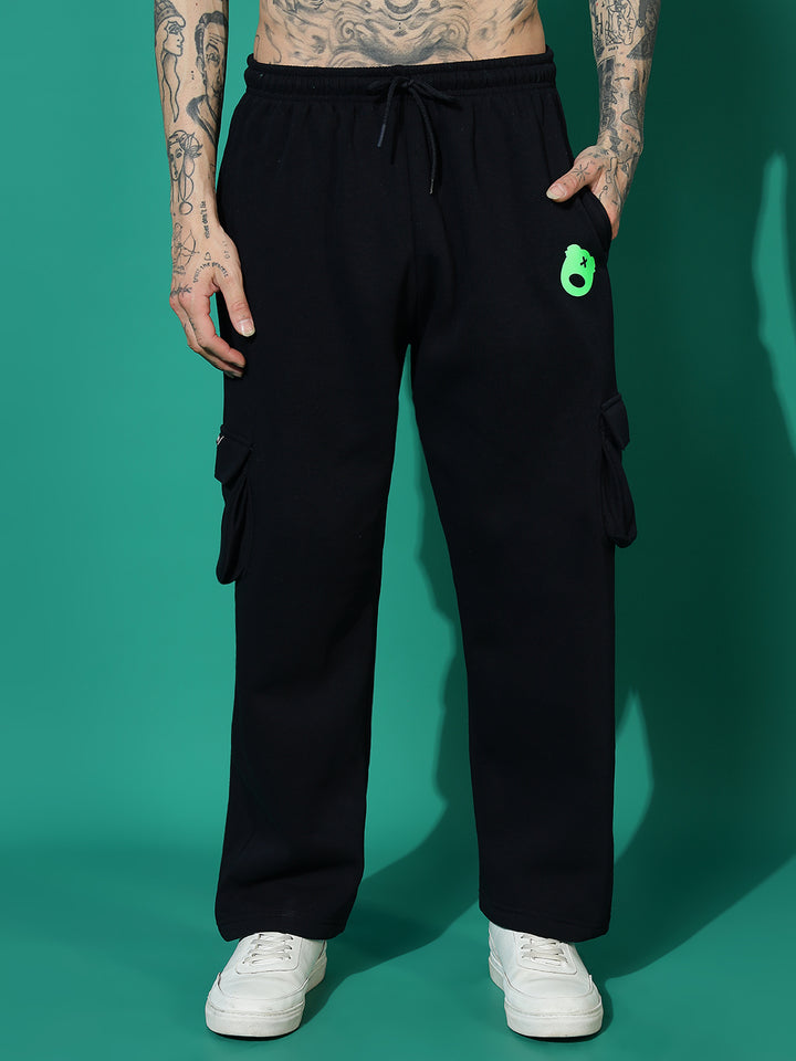 Nine black Oversized Tracksuit