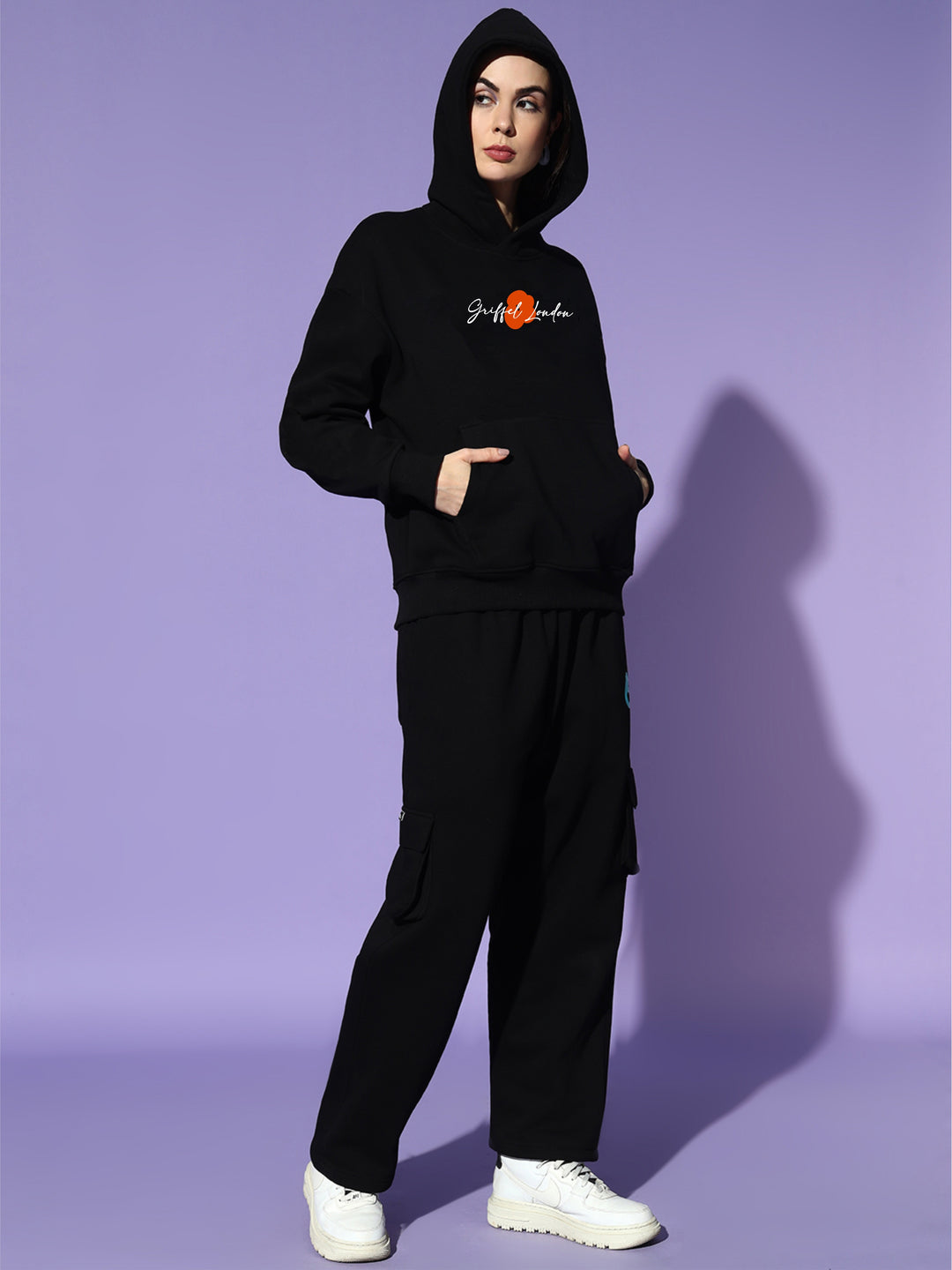 START LIVING Oversized Cotton Fleece Hoodie 🌼