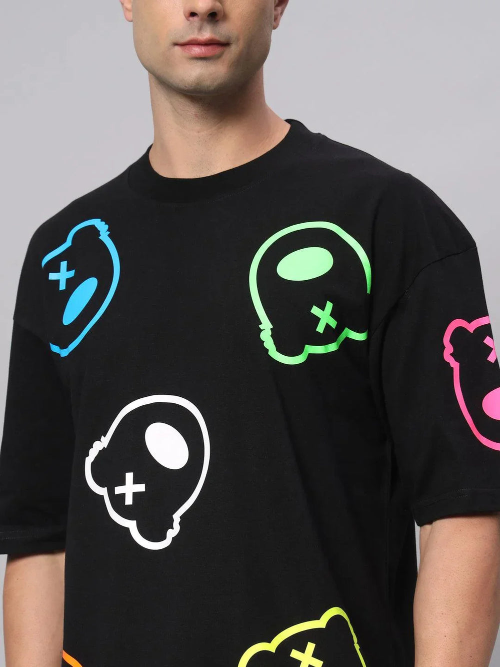 Teddy all over T-shirt and Shorts Set - griffel