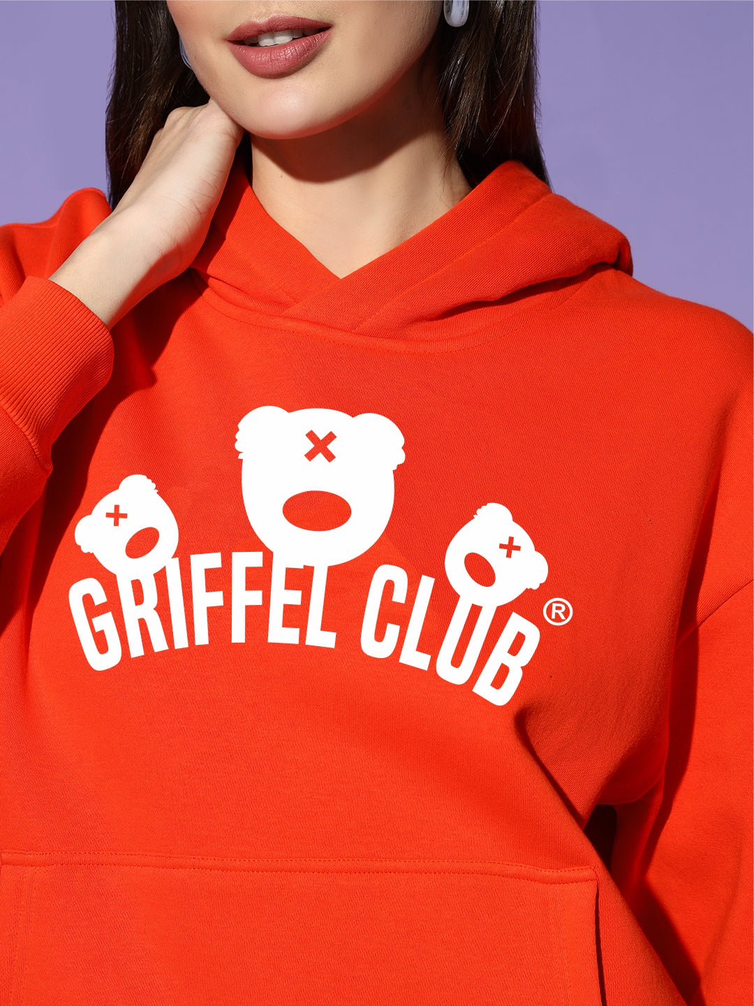 GRIFFEL CLUB cotton fleece oversized tracksuit