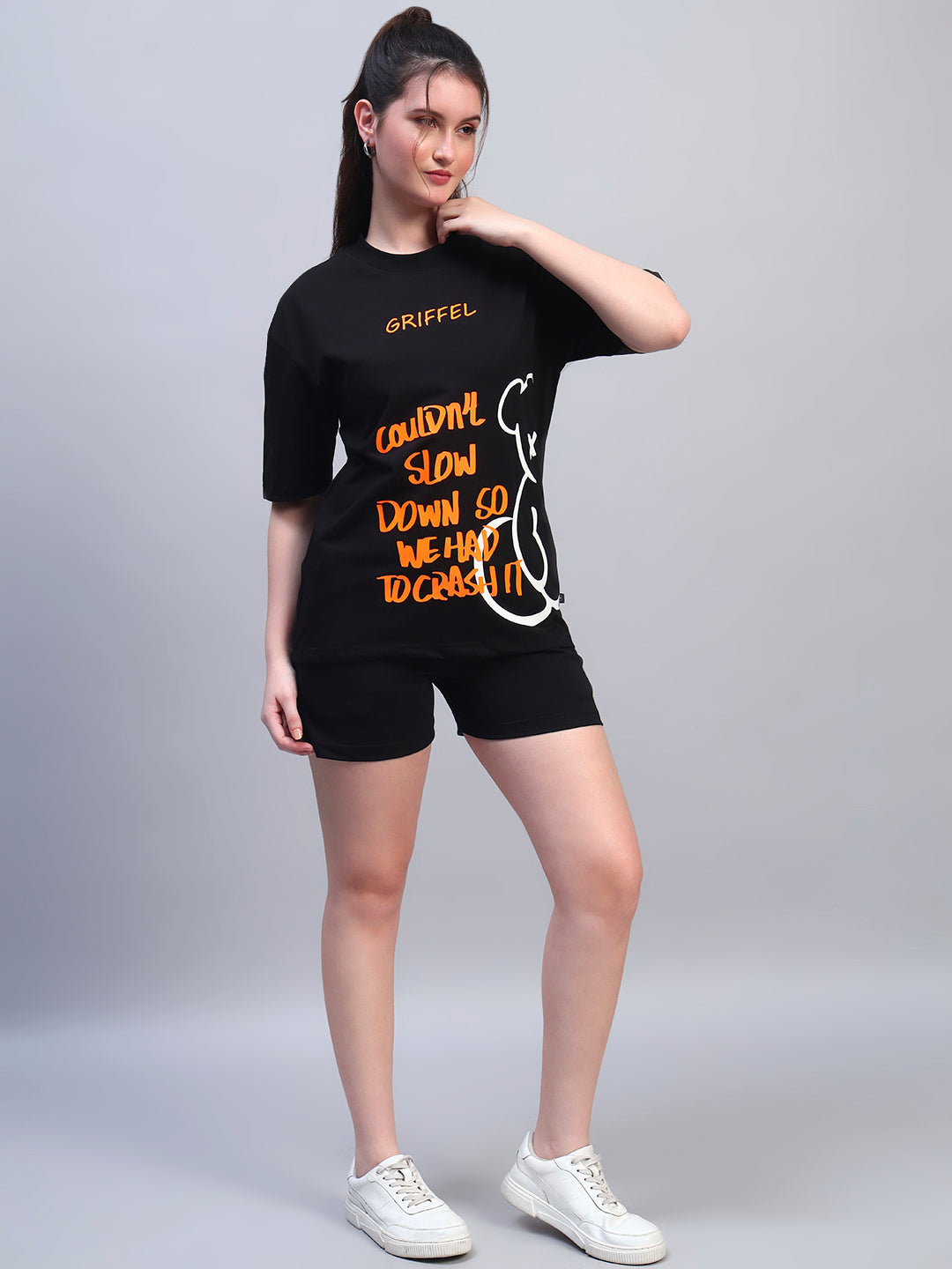 CRASH IT BEAR OVERSIZED T-SHIRT