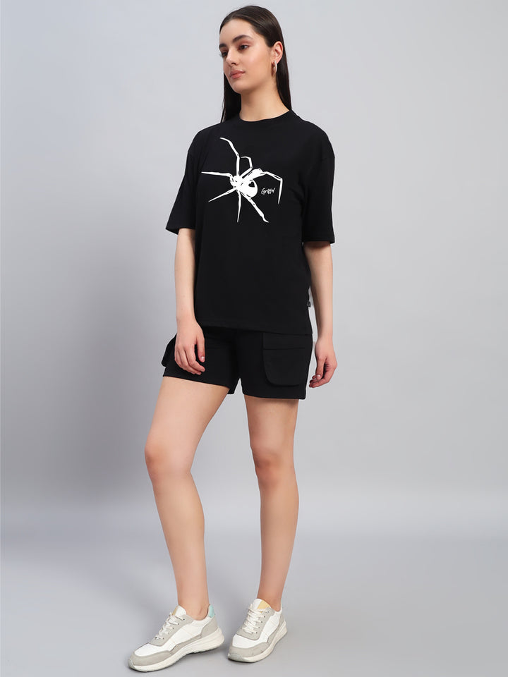 BIG SPIDER OVERSIZED Cotton T-SHIRT 🕷️