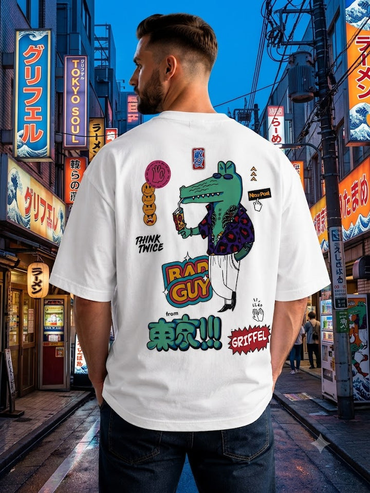 BAD GUY Oversized Cotton T-shirt