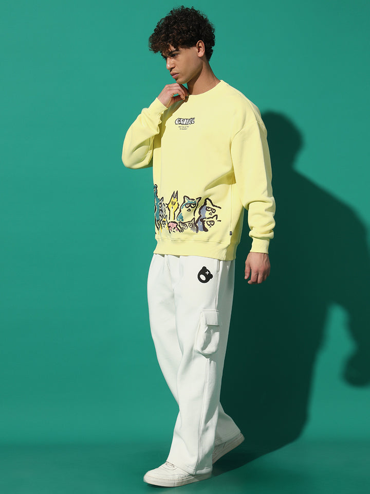 EMOJI CATS Oversized Tracksuit