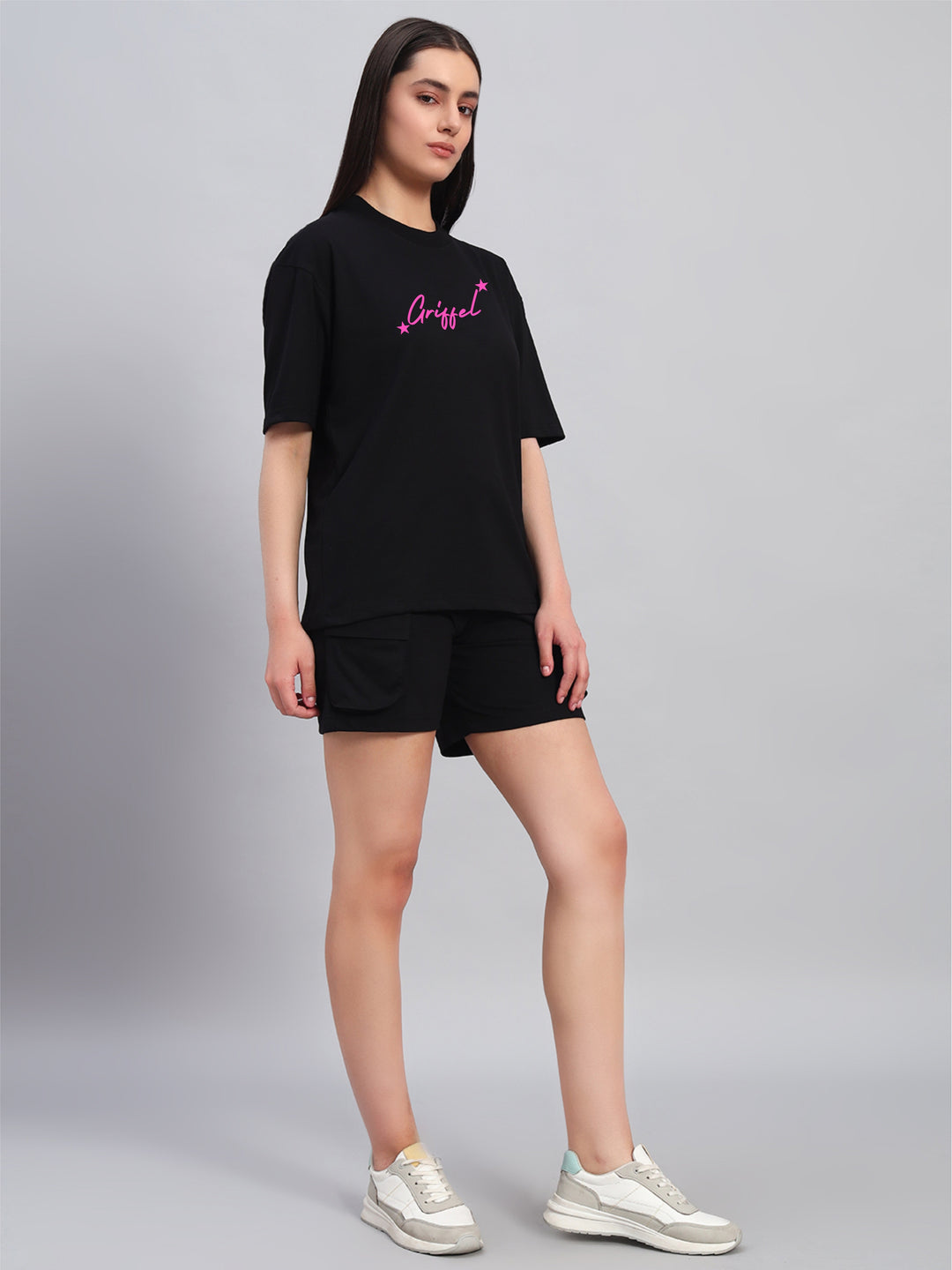 Back Star OVERSIZED Cotton T-SHIRT