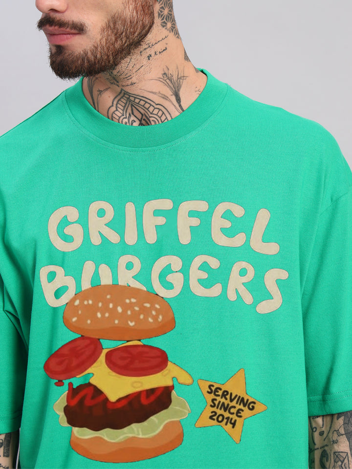 Spicy Burger Oversized Cotton Co-ord set 🍔