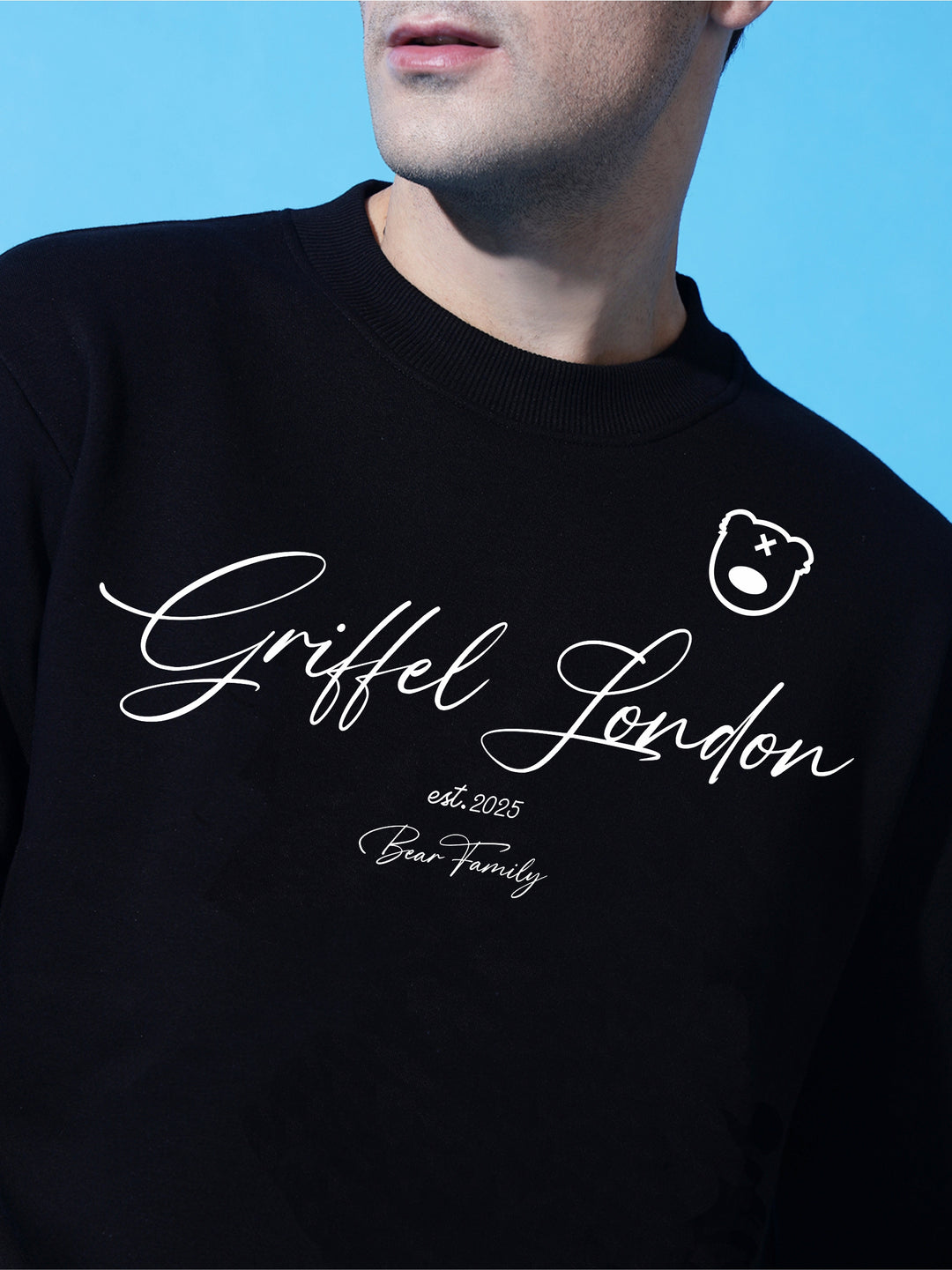 GRIFFEL SIGNATURE GRIFFEL CLUB cotton fleece oversized tracksuit