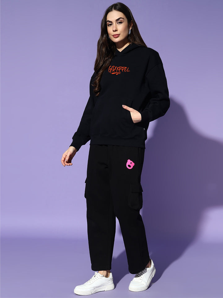 GRAFITTI OVERSIZED GRIFFEL CLUB cotton fleece oversized tracksuit