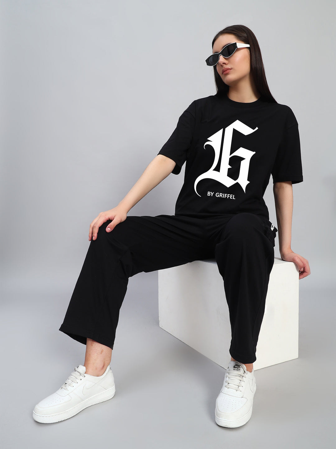 G By GRIFFEL Oversized Cotton Trackset