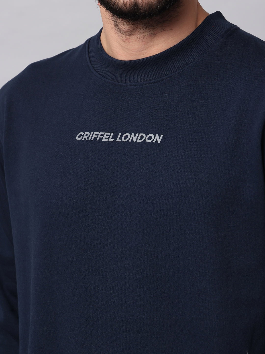 Griffel London Print Regular Fit Sweatshirt