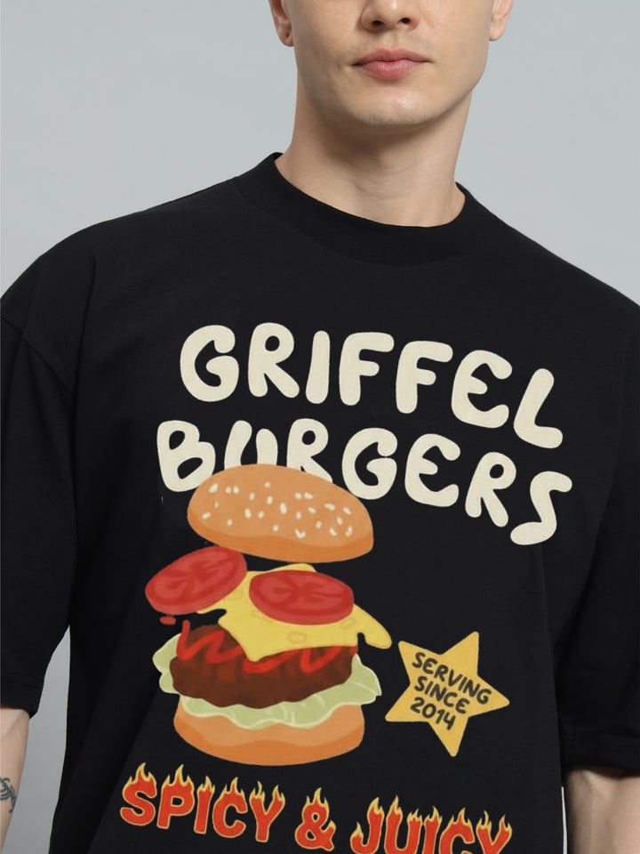 Spicy Burger Oversized Cotton Co-ord set 🍔
