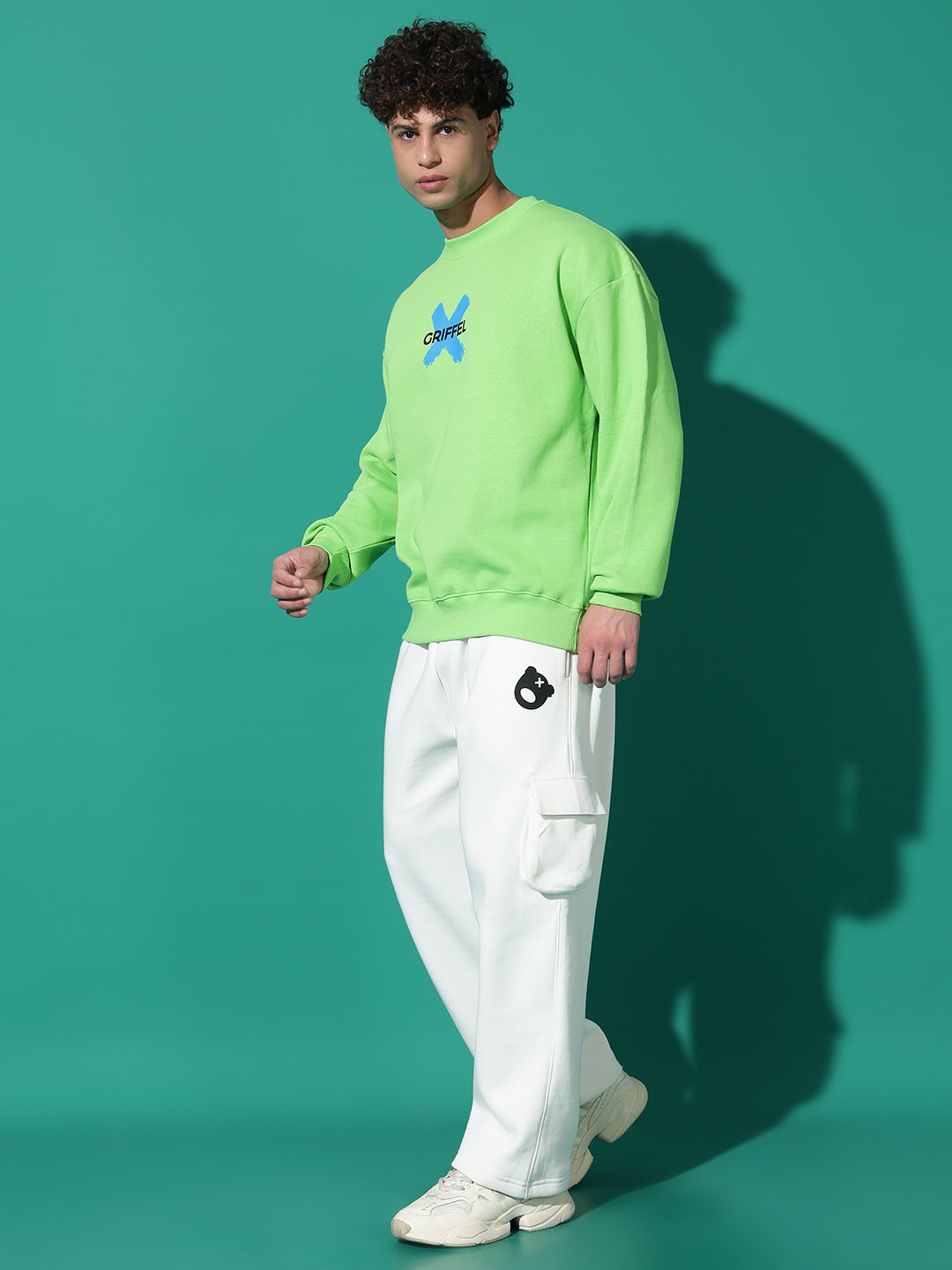 GRIFFEL Men Oversized Tracksuit