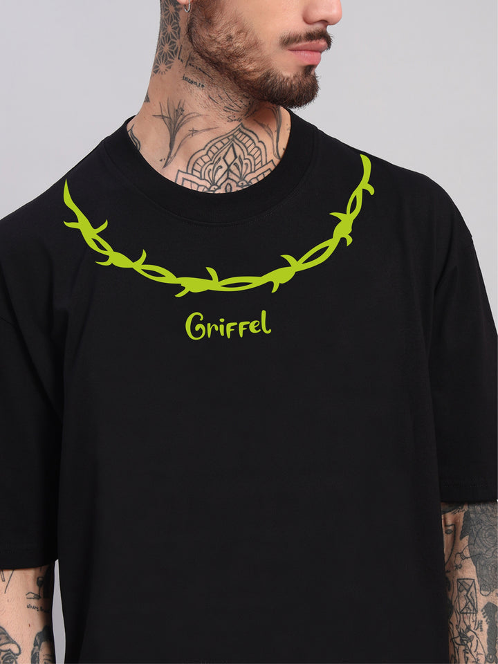 Neon Wire Oversized Cotton Co-ord set ⛓️