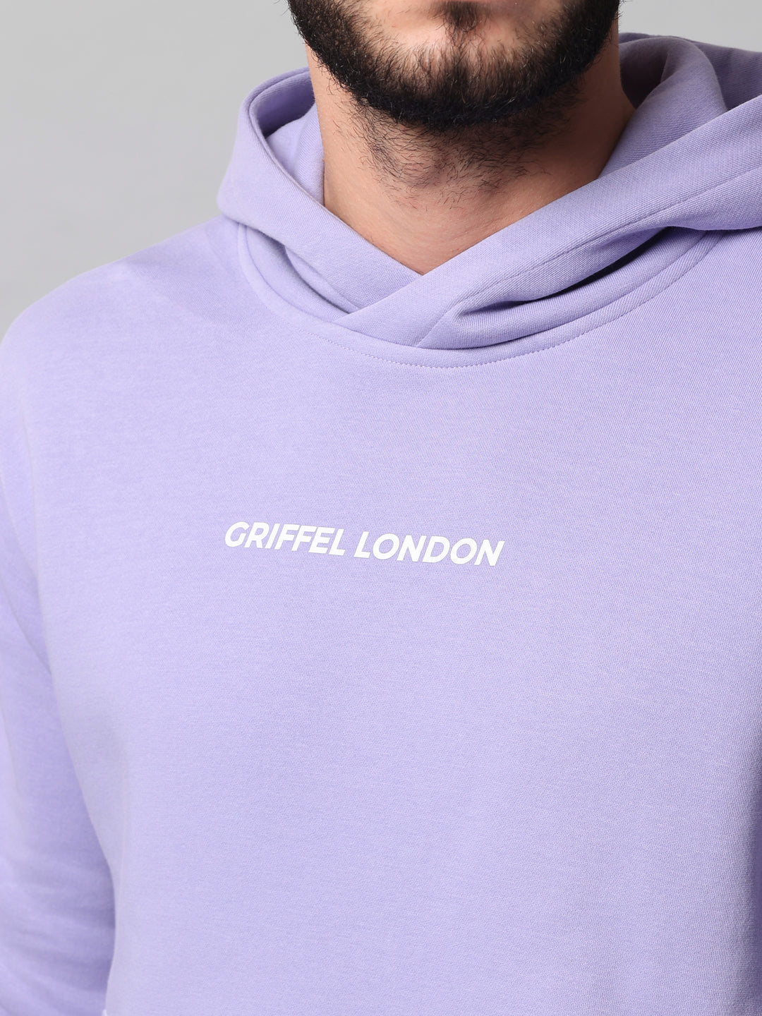 Griffel London Print Regular Fit Hoodie